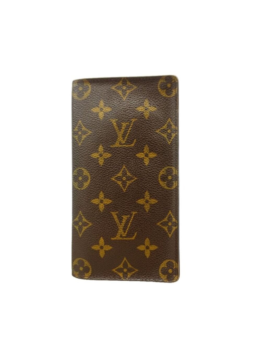 Louis Vuitton Long Billfold Monogram Porte Cartes Credit Yen Brown Wallet